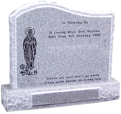 Letter Engraving Headstone